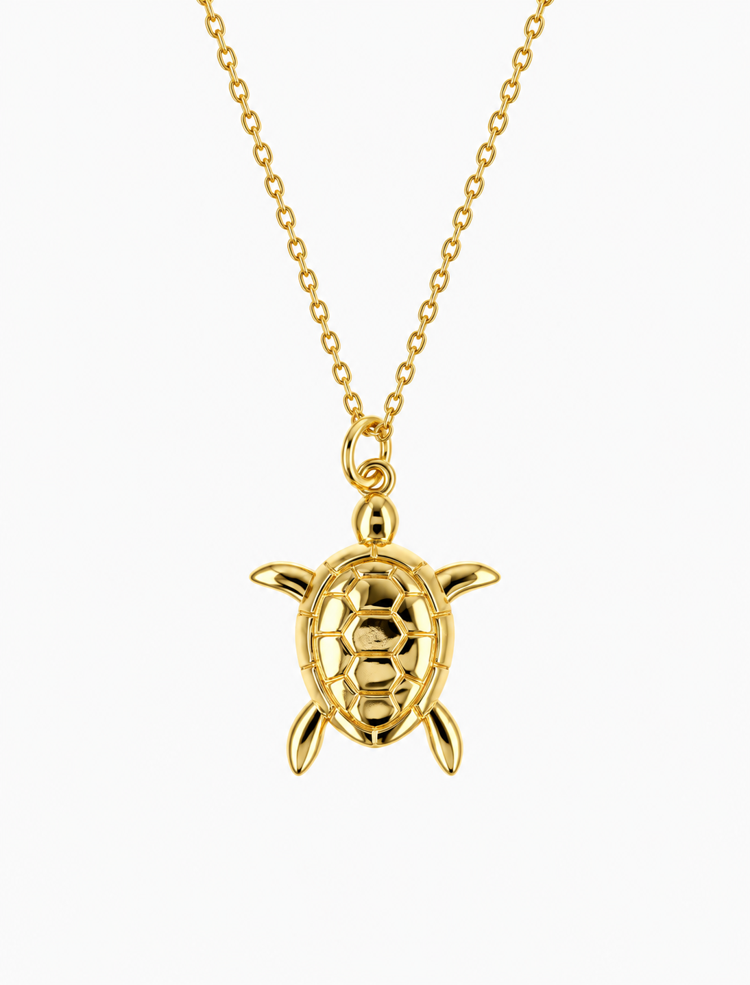 Turtle necklace - Be Golden