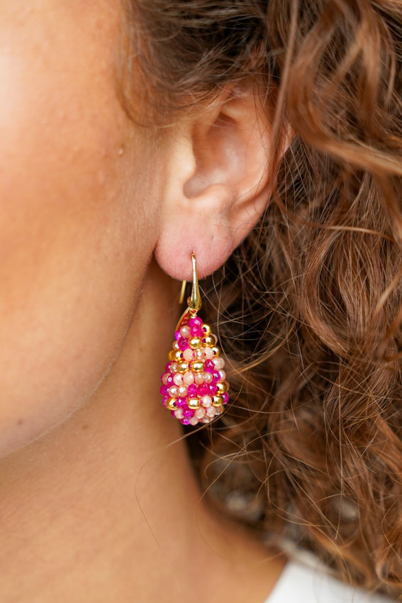 Fuchsia Mandarine Ohrringe Amy Cone XSlott-theme.productDescriptionPage.SEO.byTheBrand