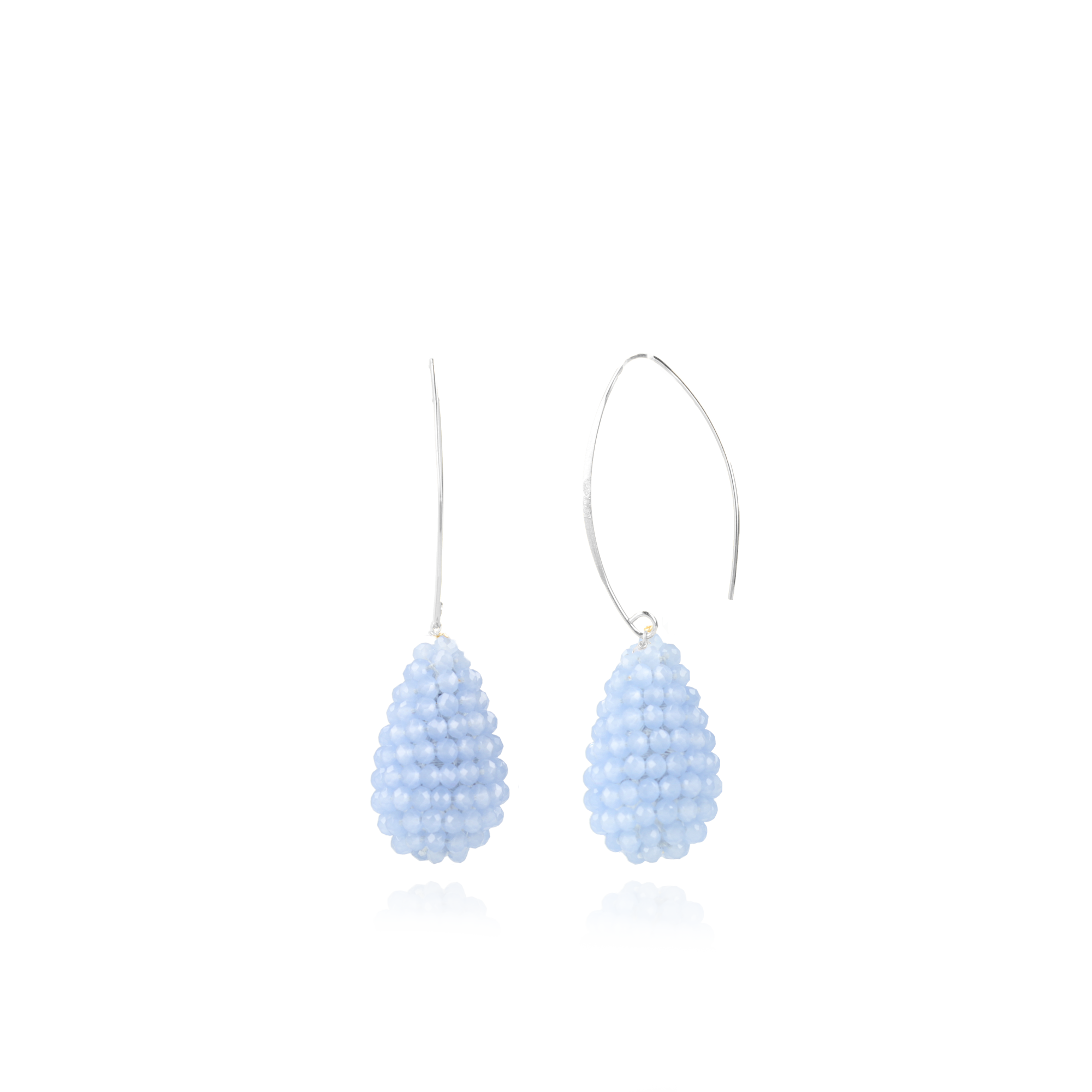 Baby Blauwe Oorbellen Amy Glassberry Cone Slott-theme.productDescriptionPage.SEO.byTheBrand