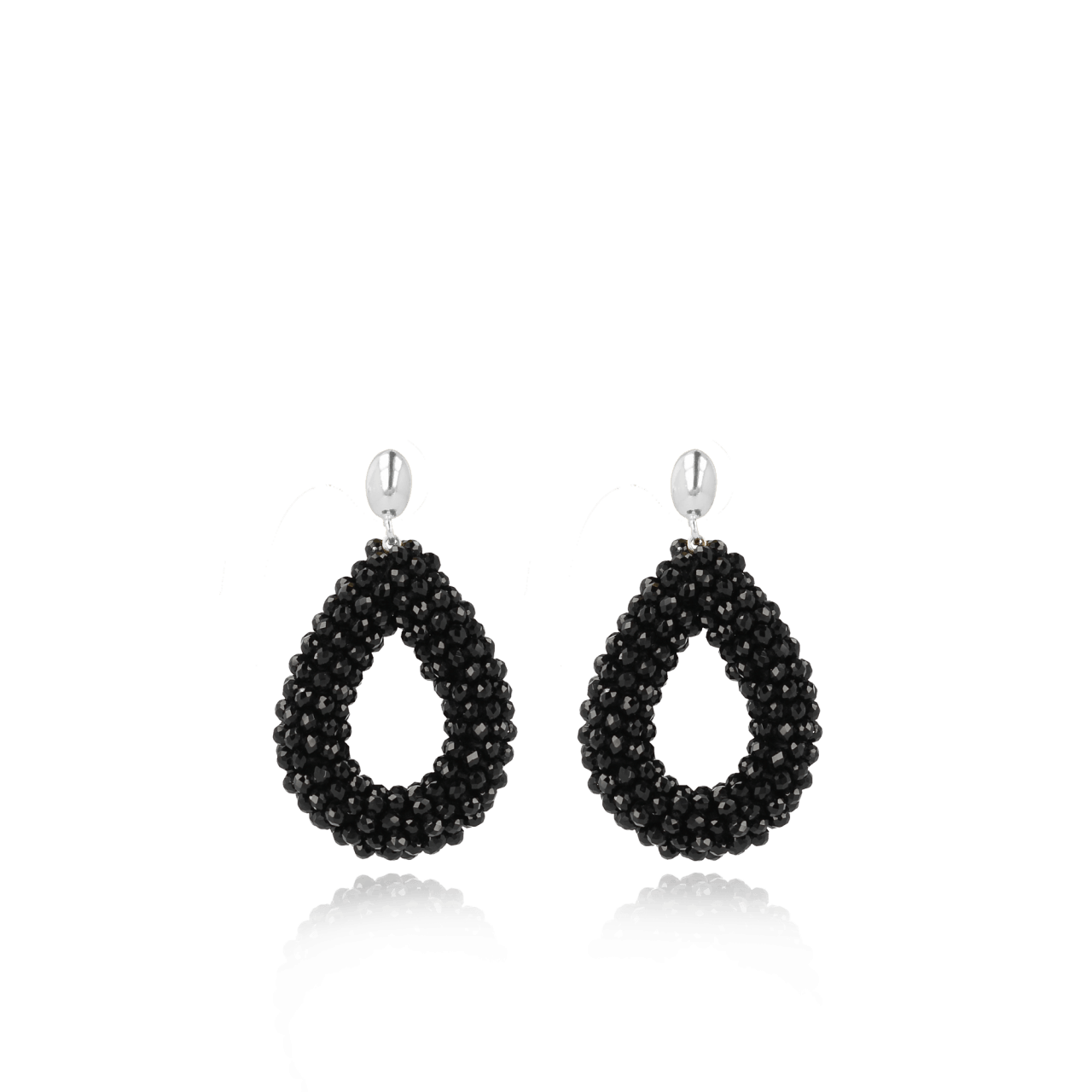 Zwarte oorbellen glassberry druppel Llott-theme.productDescriptionPage.SEO.byTheBrand