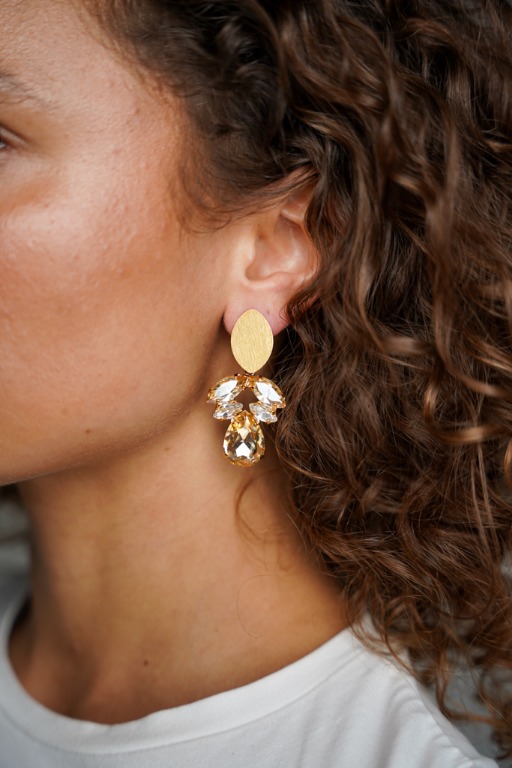 Strass earrings Joni