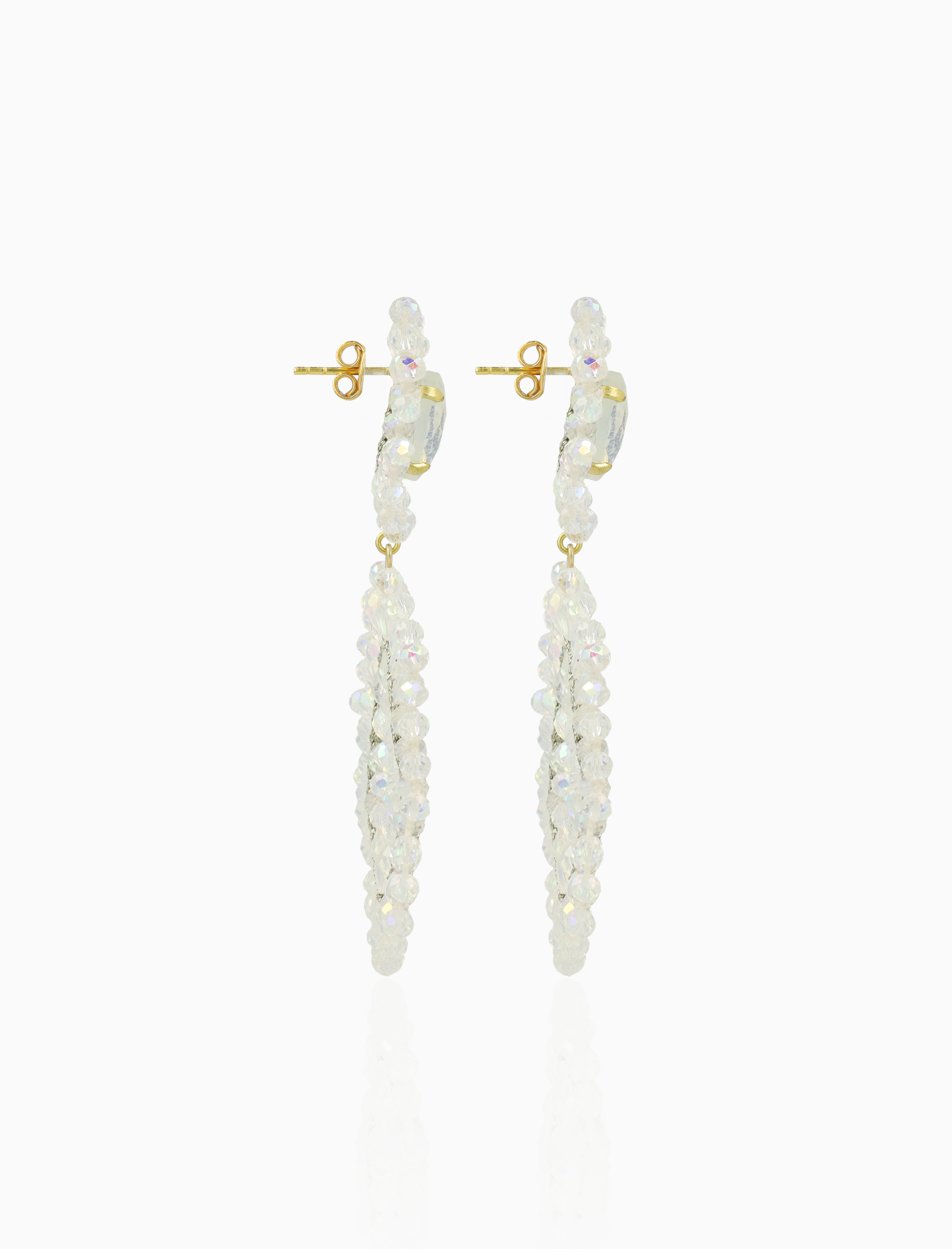 Double Drop Earrings Holo Apollo