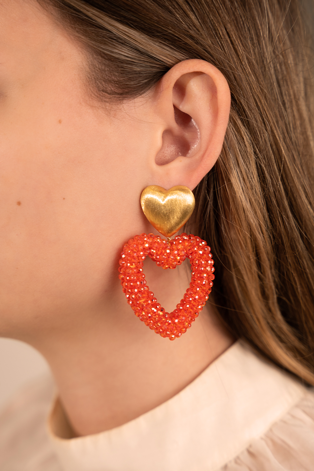 Heart of Orange Limited Edition Oorbellen