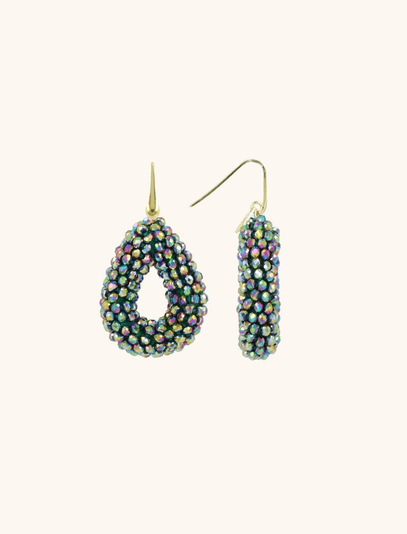 Disco Purple Oorbellen Berry Drop S