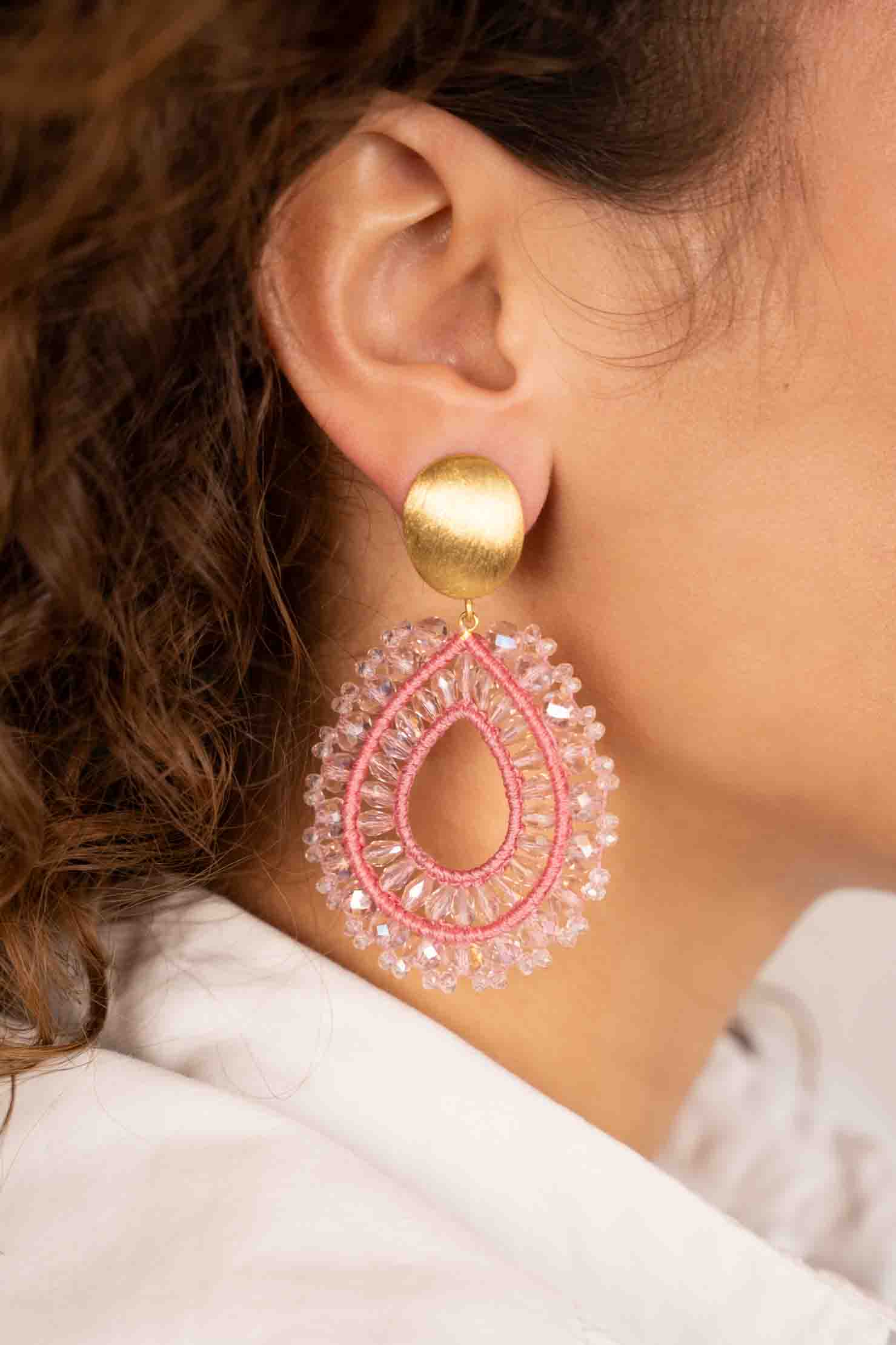 Roze Oorbellen Vos Druppel L Cliplott-theme.productDescriptionPage.SEO.byTheBrand