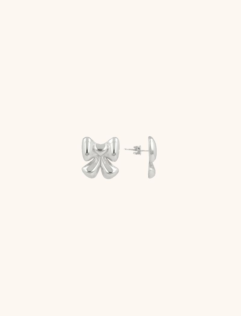 Zilveren Strik Oorbellen Mlott-theme.productDescriptionPage.SEO.byTheBrand