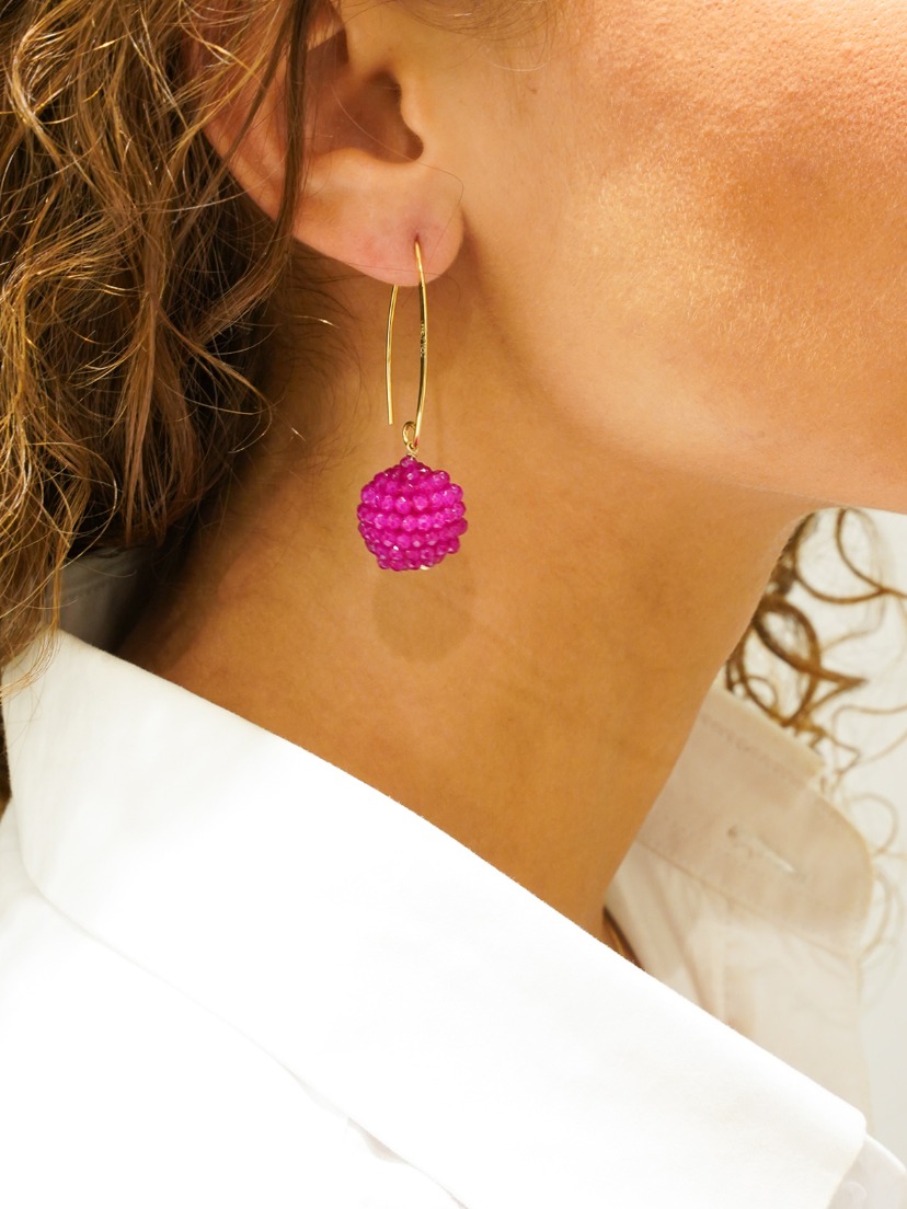Fuchsia Oorbellen Lexi Globe Slott-theme.productDescriptionPage.SEO.byTheBrand