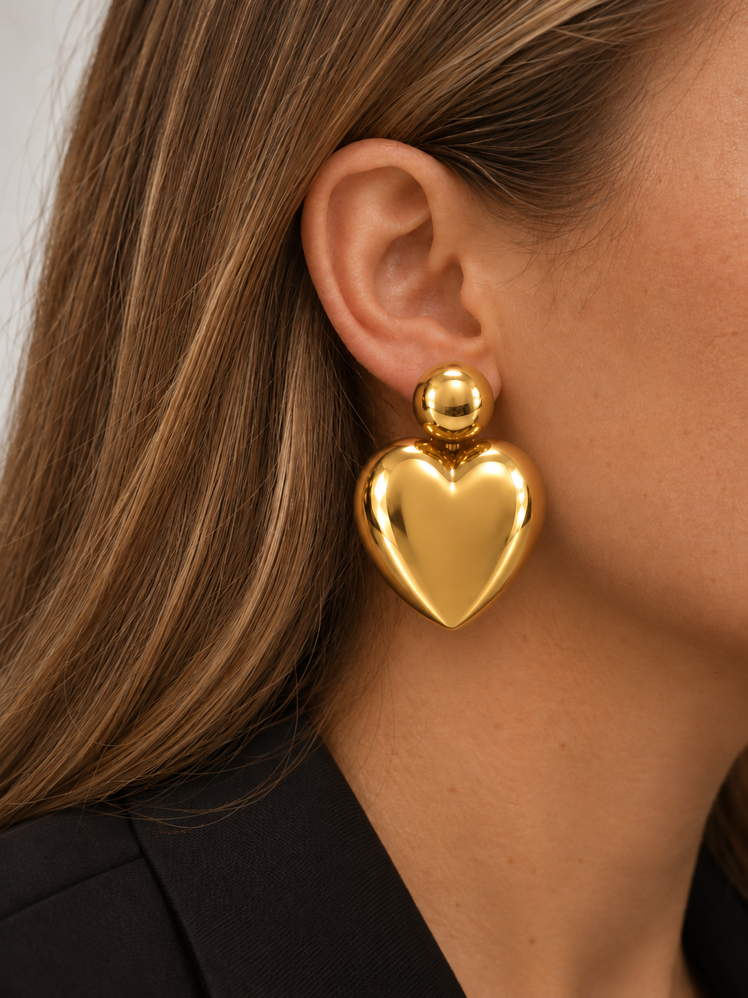 BRASS - Heart Nore XL