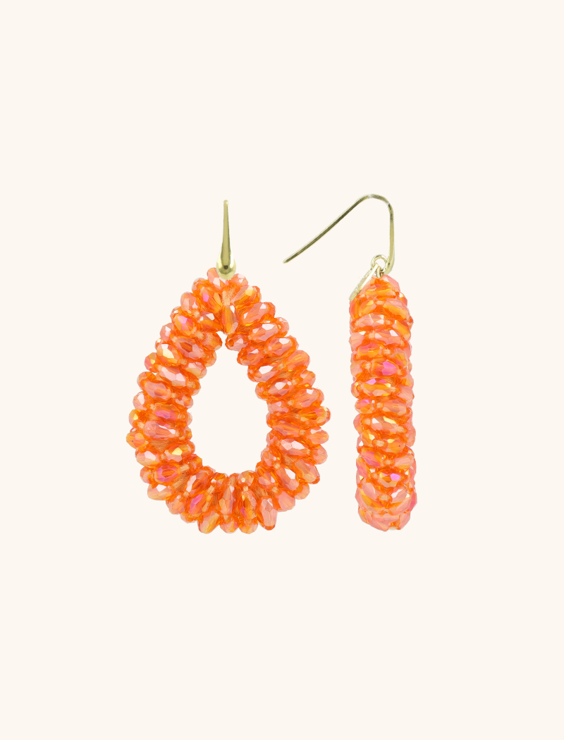 Orange earrings Anne Drop L marquis lionlott-theme.productDescriptionPage.SEO.byTheBrand