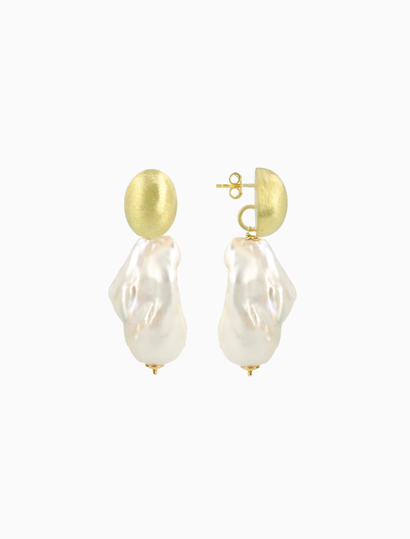 Parel oorbellen Lauretta Klassiek XXL