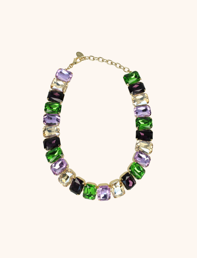 Disco-Lila Kette Eloise M