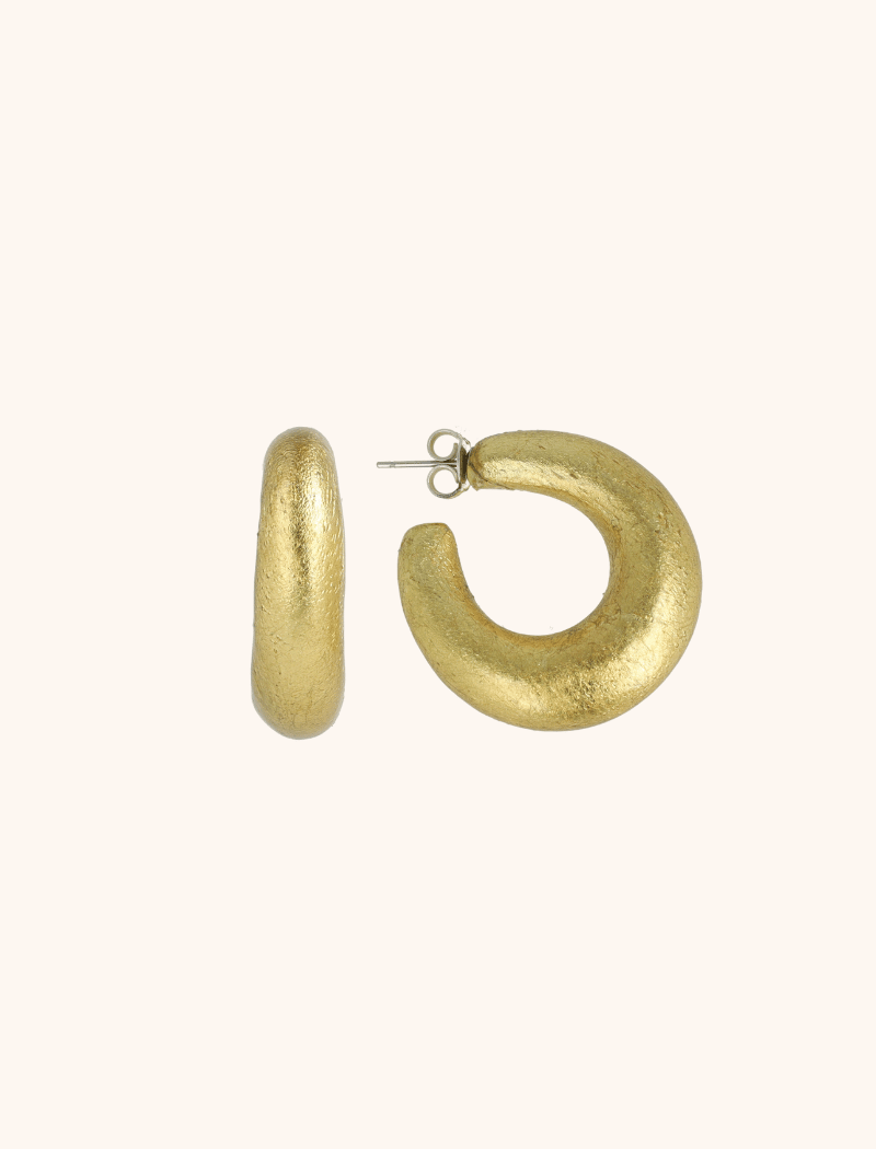 Houten Oorbellen Wiep Creool Thick Slott-theme.productDescriptionPage.SEO.byTheBrand