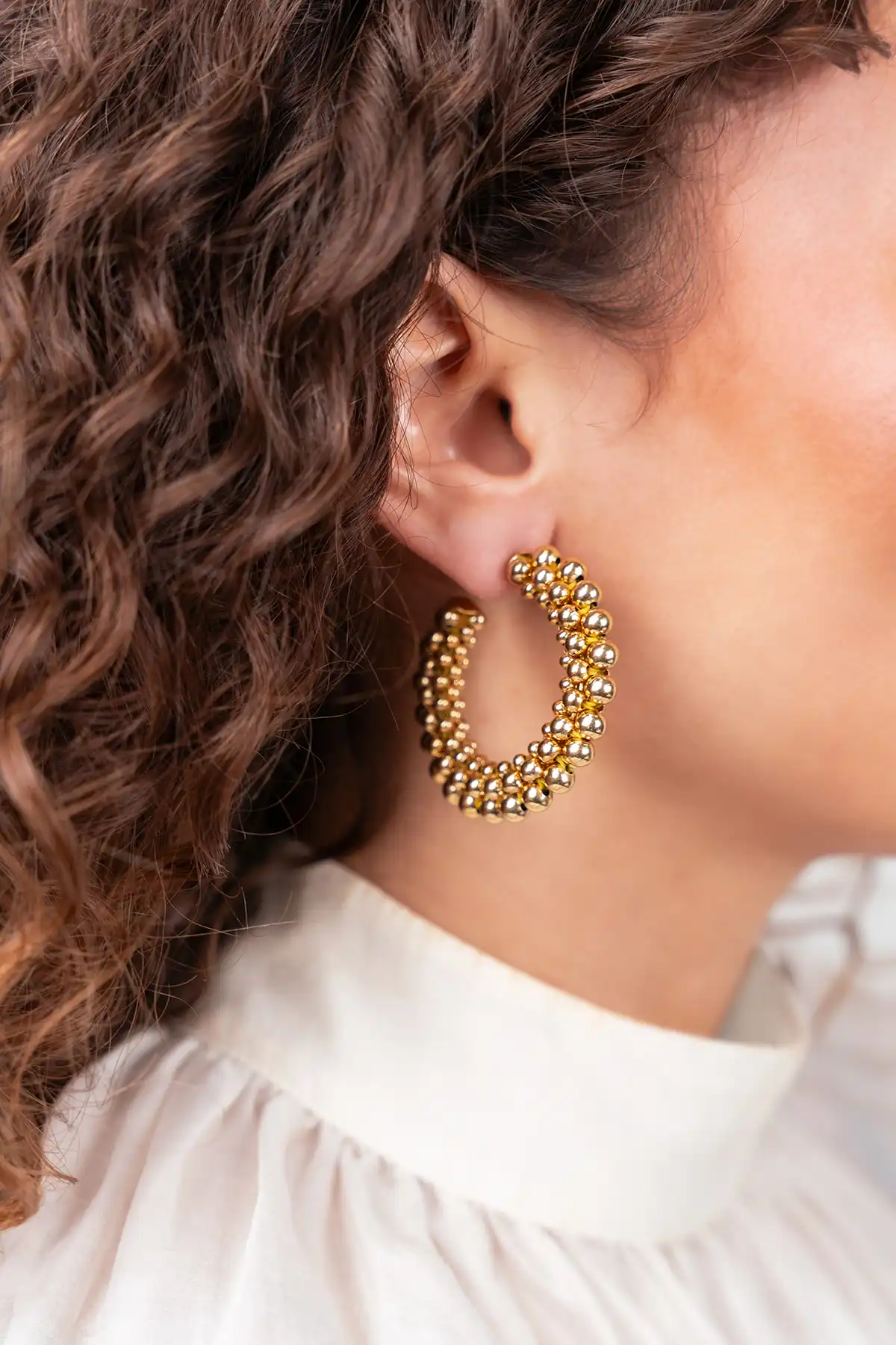 Klassische Ohrringe Noella Irregular M