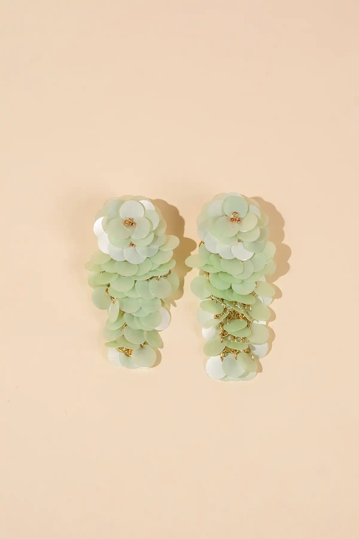 Mint Earrings Linde Sequin Waterfall L  lott-theme.productDescriptionPage.SEO.byTheBrand