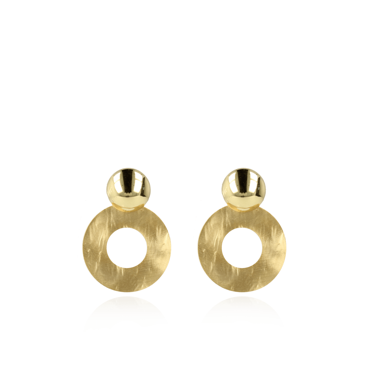 Classic oorbellen Classic Rond Hammerd Thicklott-theme.productDescriptionPage.SEO.byTheBrand