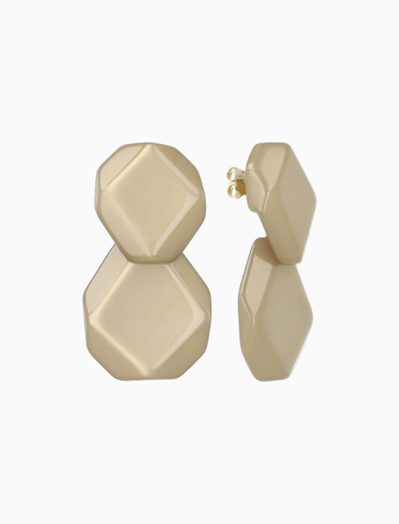 Beige Oorbellen Zola Rock Deluxe M