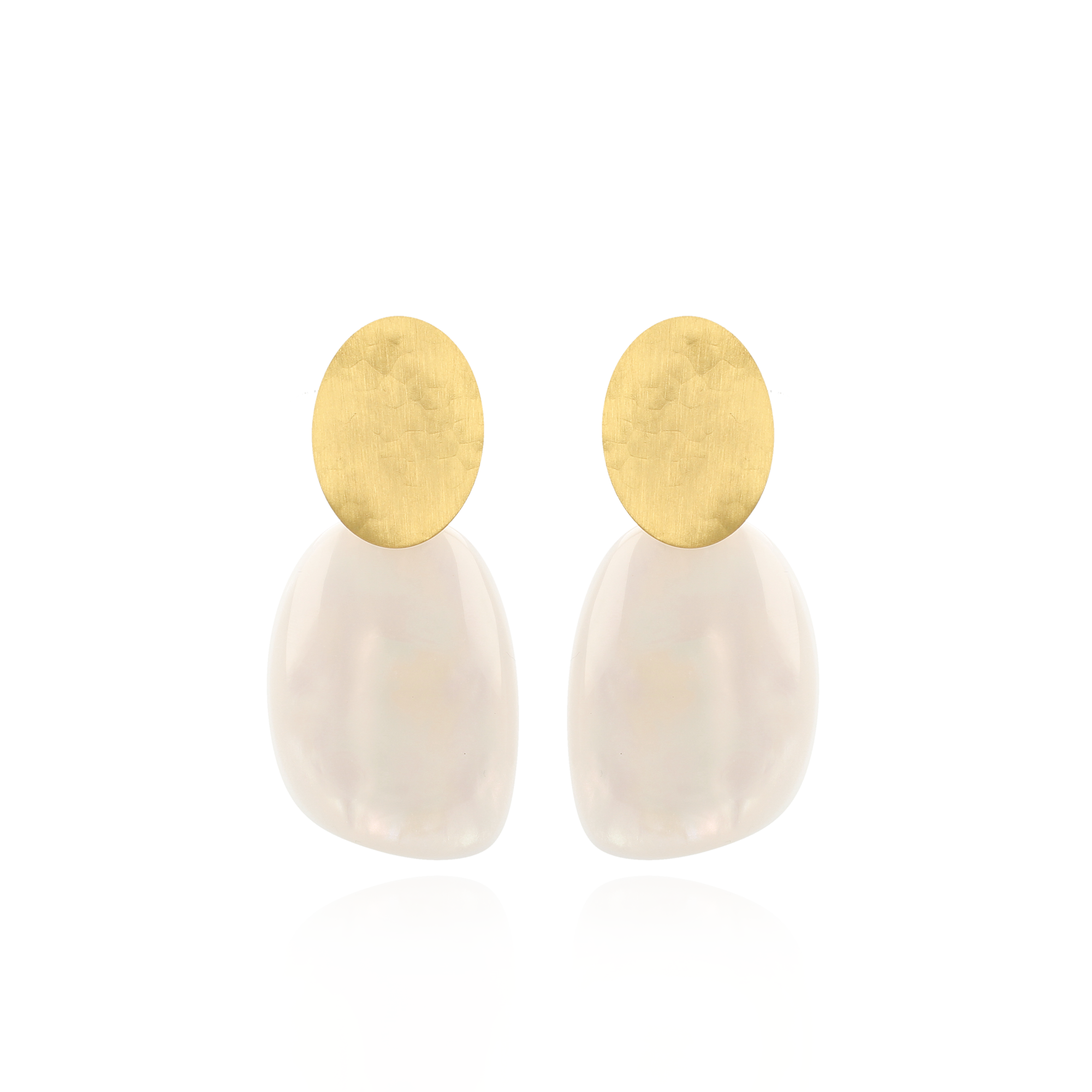Sara Resin Asymmetric Ovaal L Pearllott-theme.productDescriptionPage.SEO.byTheBrand