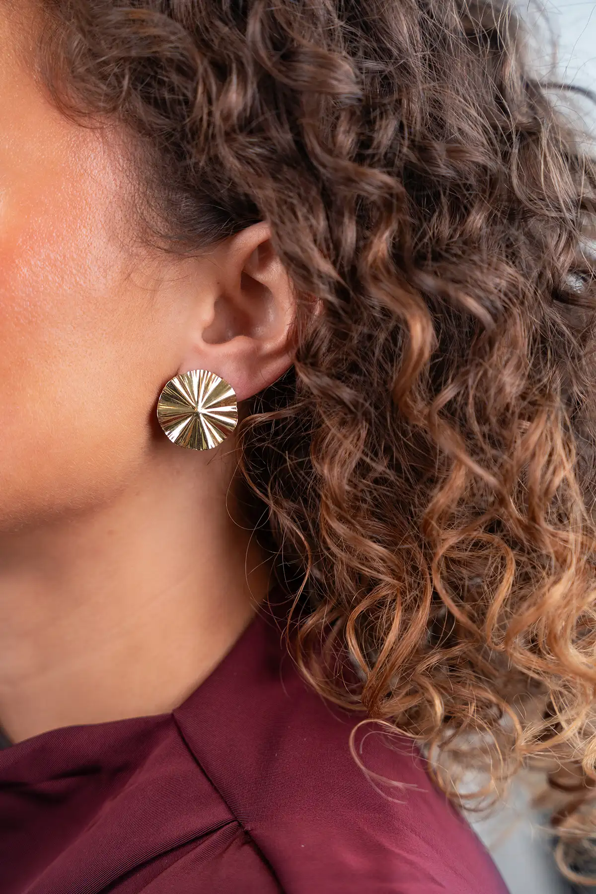 Classic Curved Earpin S Oorbellen