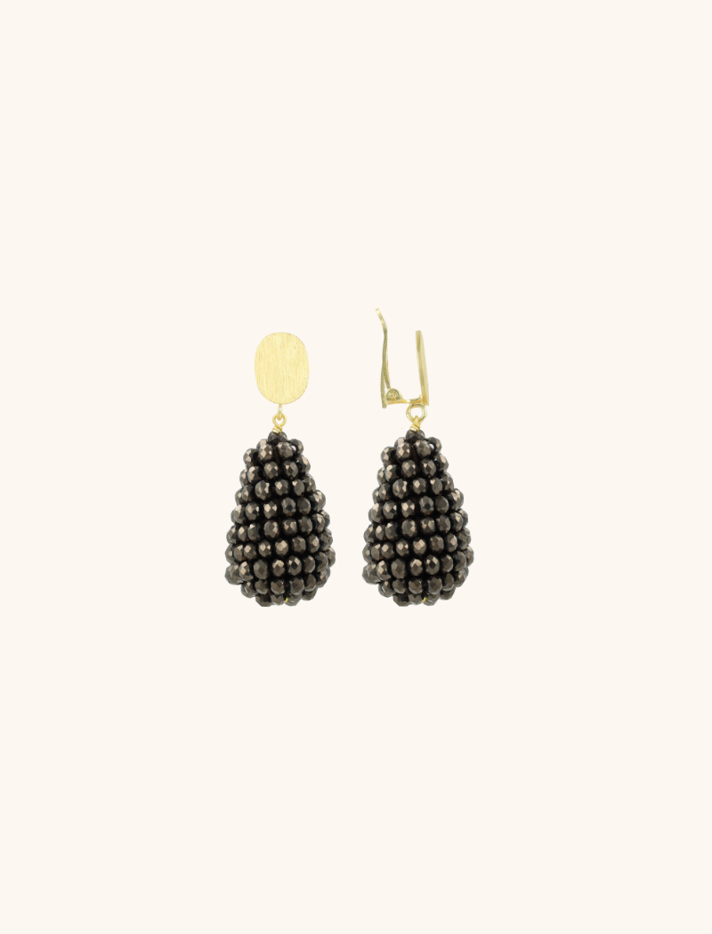 Bruine Oorbellen Amy Cone XS Cliplott-theme.productDescriptionPage.SEO.byTheBrand