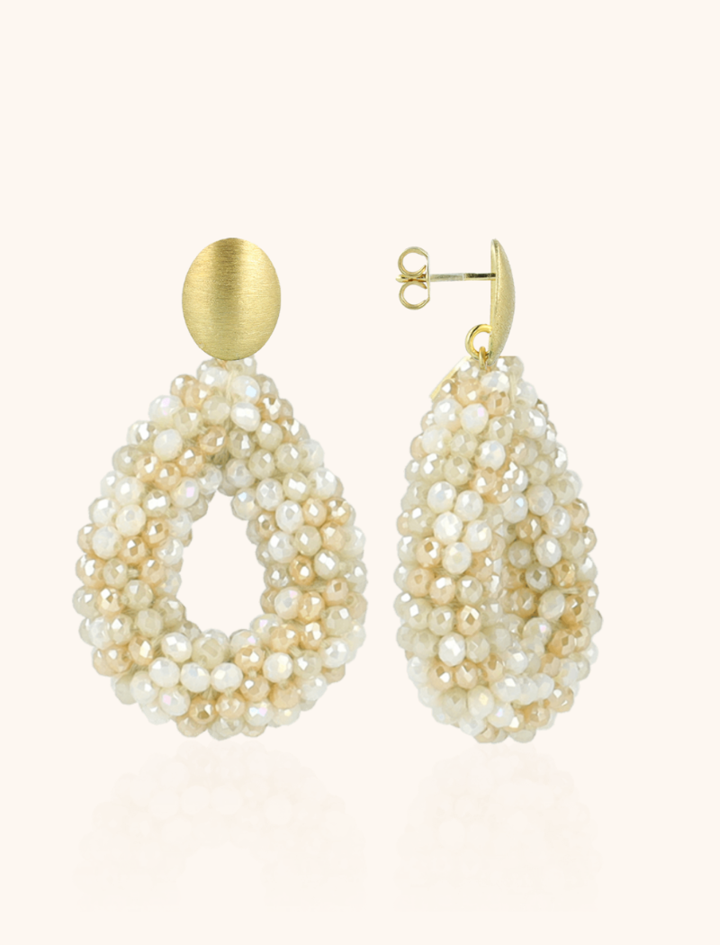 Mixed Nude Oorbellen Berry Drop L