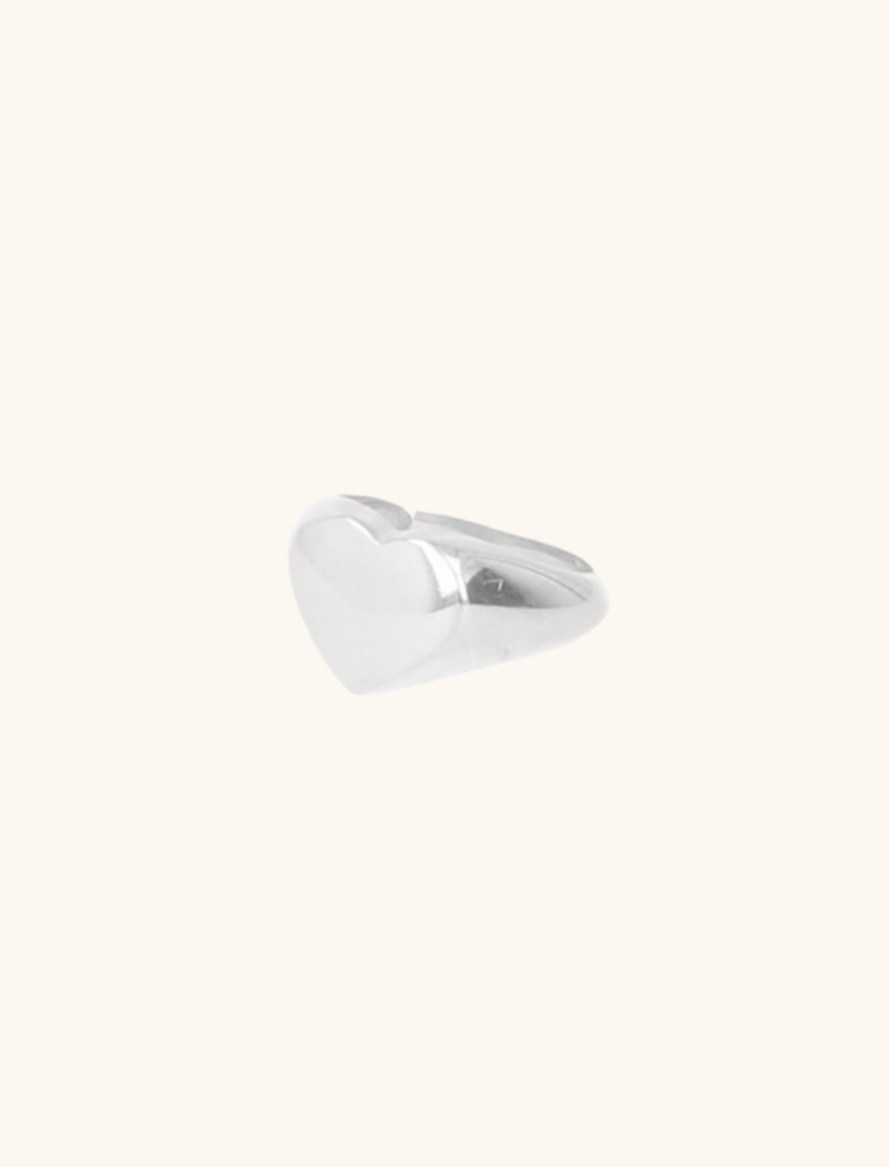Zilveren ring Symbol Hart Seal Ringlott-theme.productDescriptionPage.SEO.byTheBrand