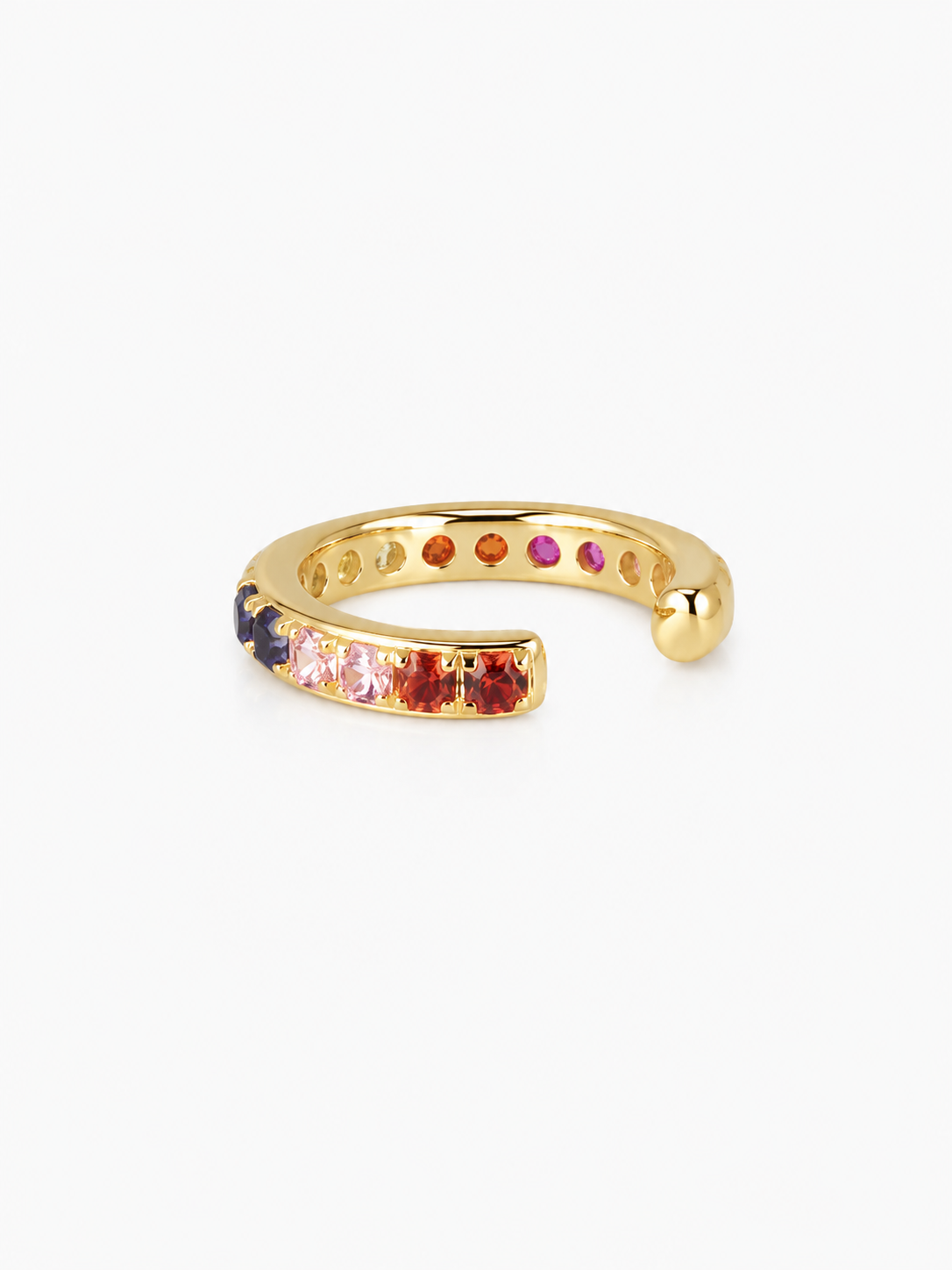 Tiny by LOTT. Ear Cuff Regenboog