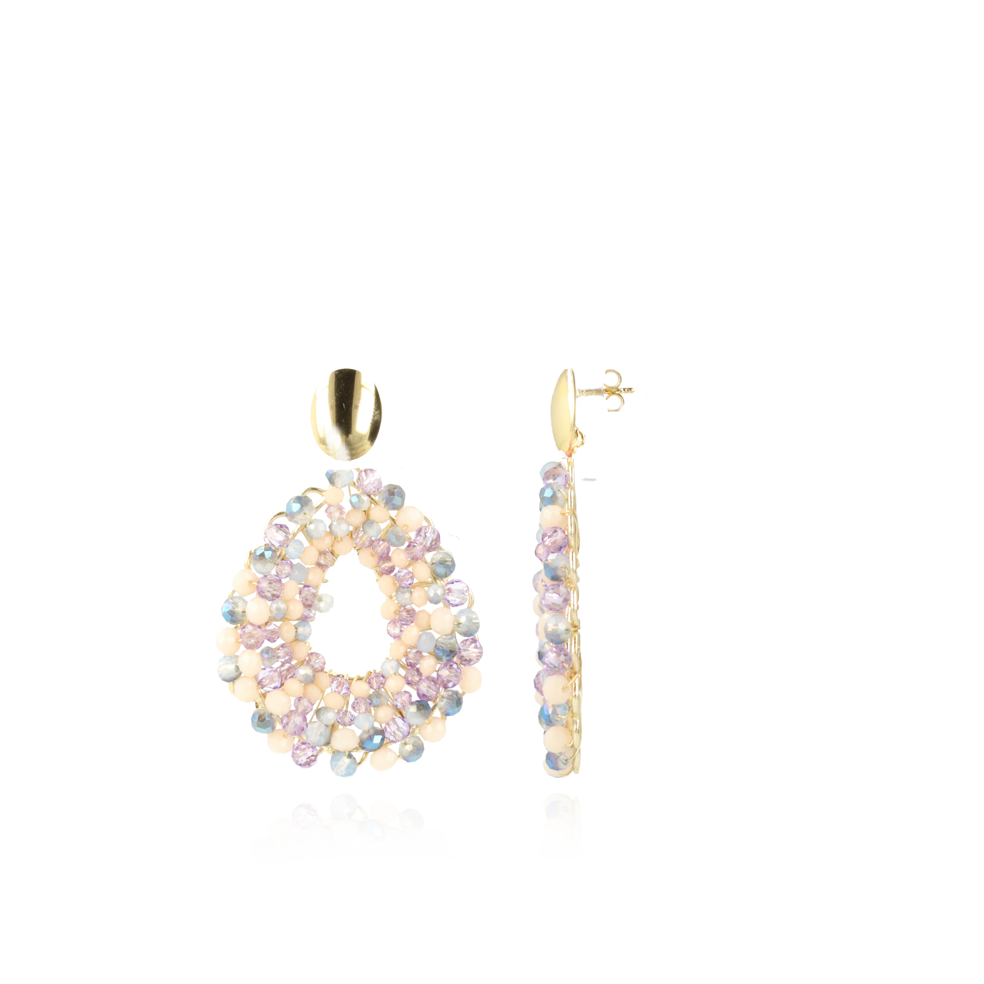 Mixed Paarse Oorbellen Babs Open Droplott-theme.productDescriptionPage.SEO.byTheBrand