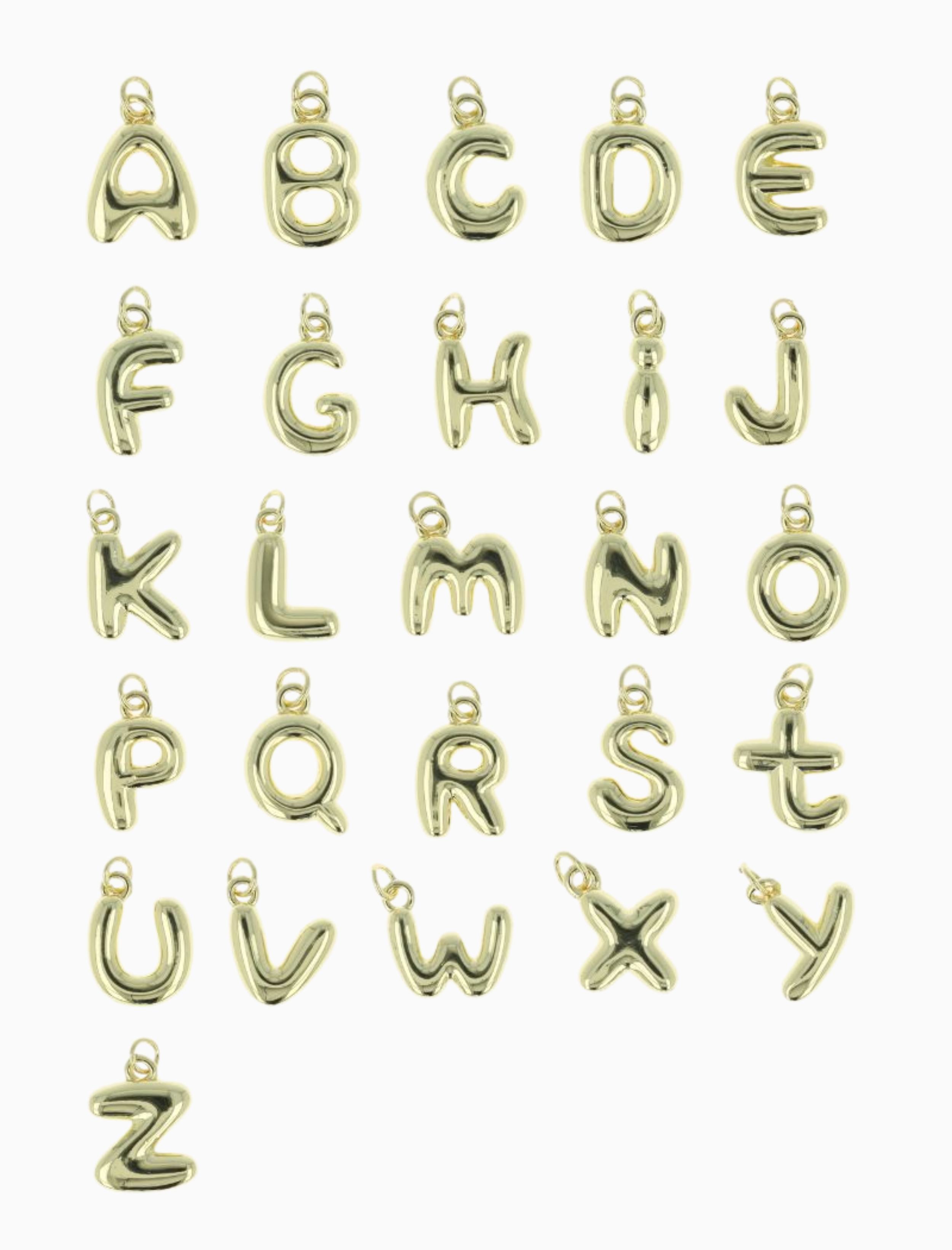 Initial Ketting Schildpad Be Golden Loonie - Blauw