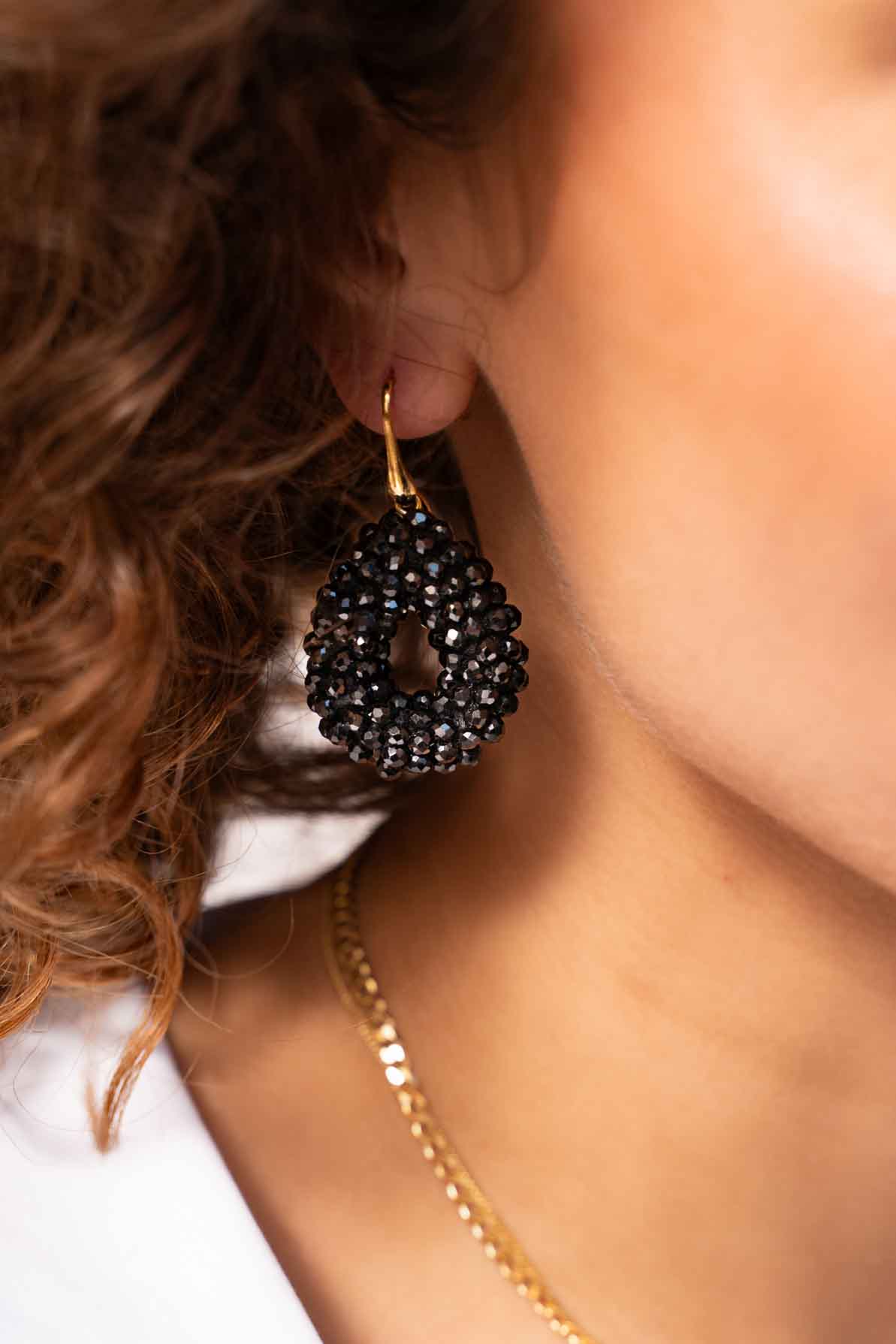 Black earrings Berry glassberry drop Slott-theme.productDescriptionPage.SEO.byTheBrand