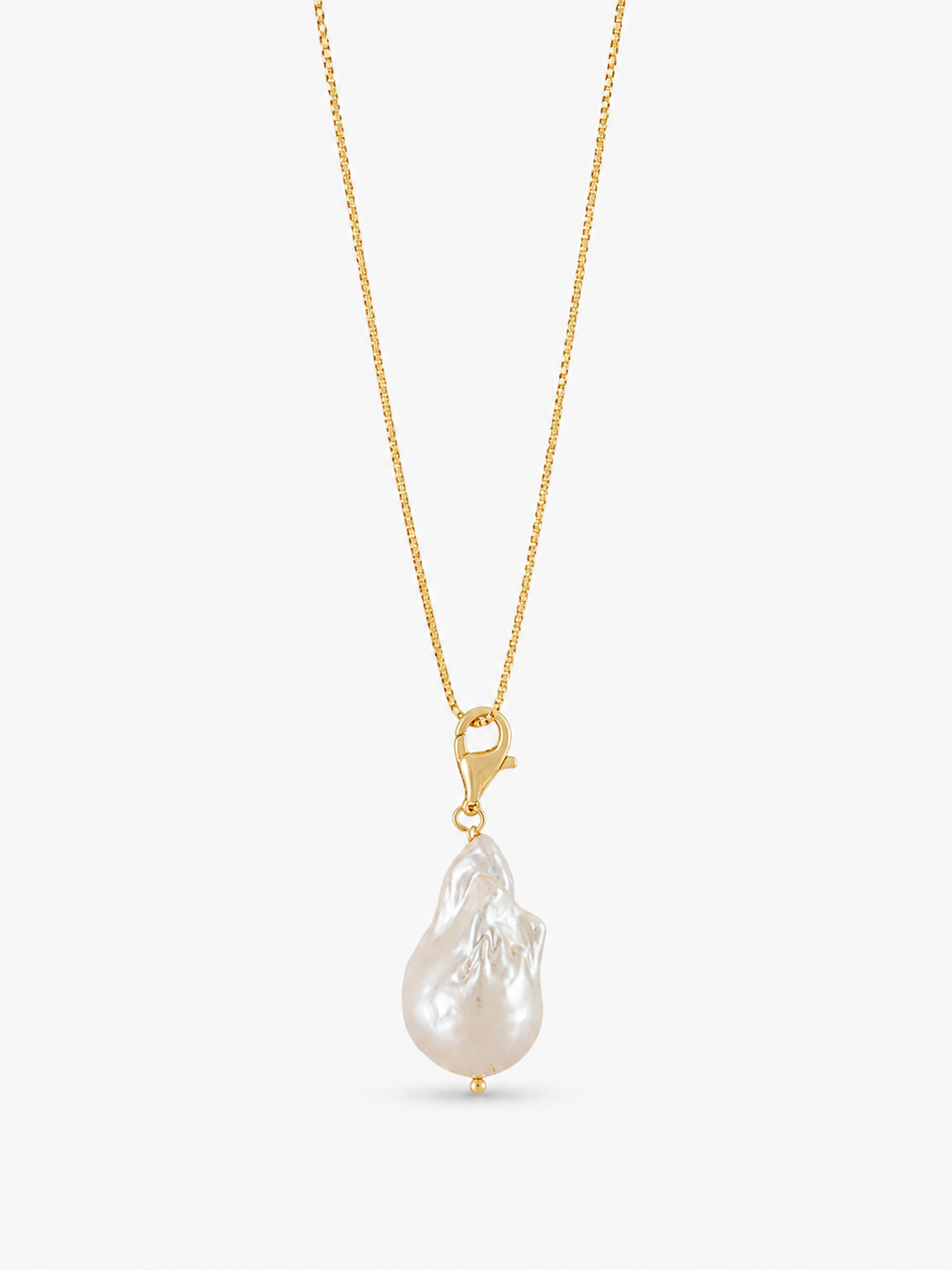 Off White Kette CL Necklace Pearl Tear Drop Wild L