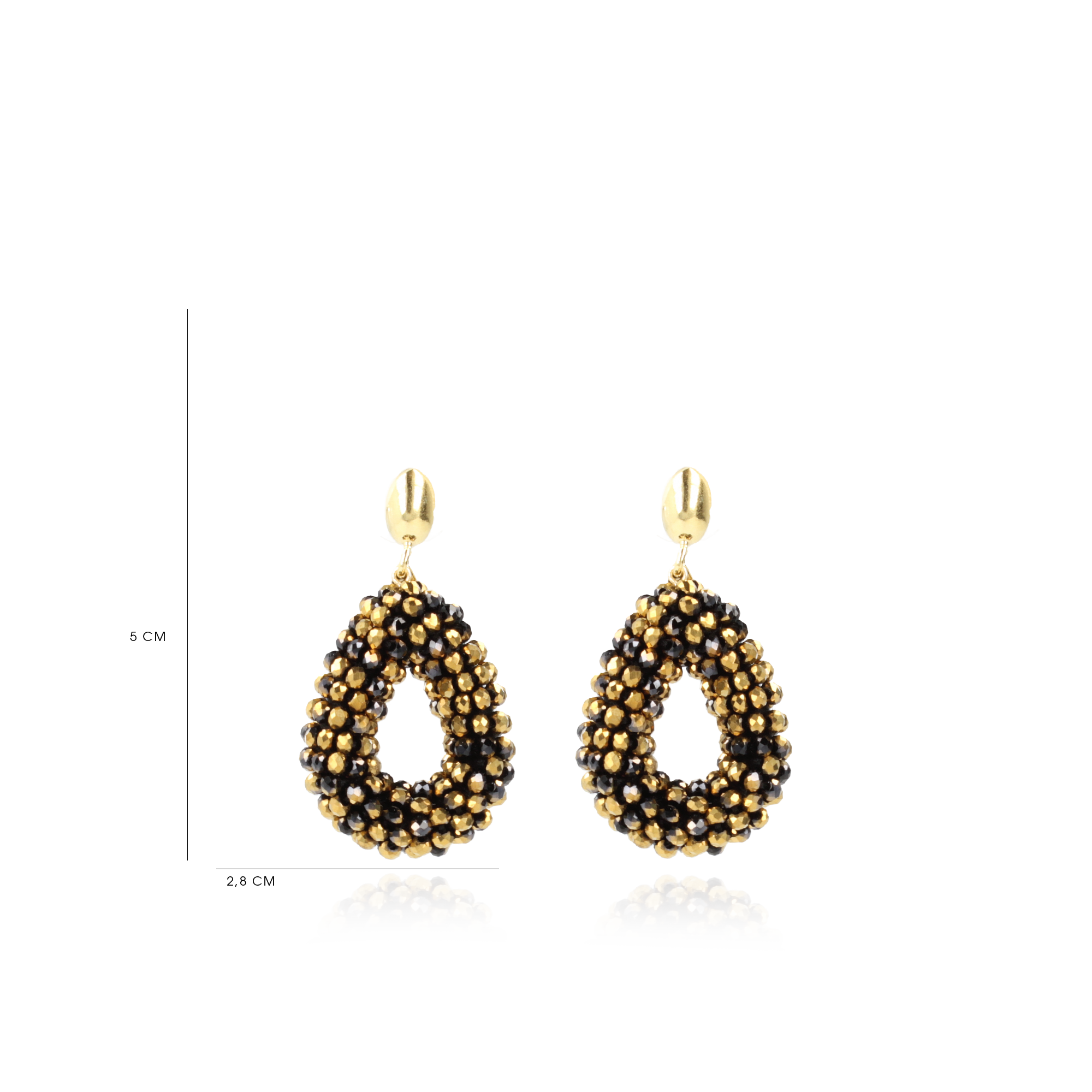 Gold-coloured Earrings Berry Drop Slott-theme.productDescriptionPage.SEO.byTheBrand