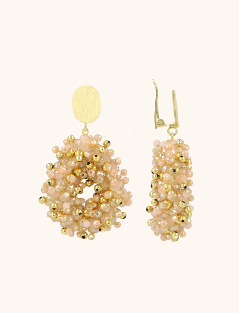 Beige Tangerine Oorbellen Louise Druppel Slott-theme.productDescriptionPage.SEO.byTheBrand
