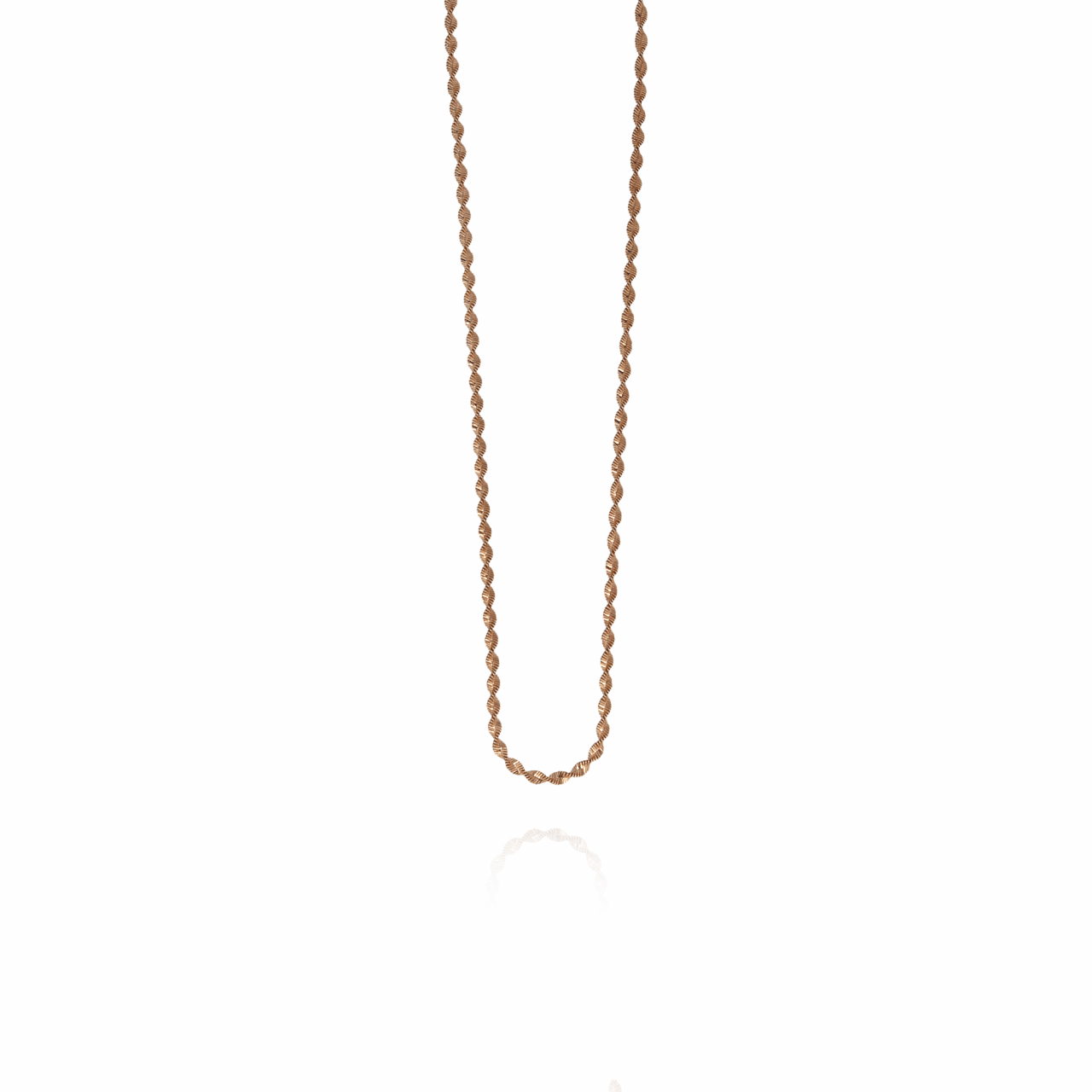 Rose ketting twisted