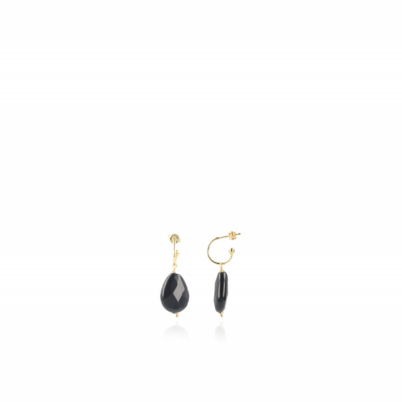 Zwarte Oorbellen Quartz Drop Slott-theme.productDescriptionPage.SEO.byTheBrand
