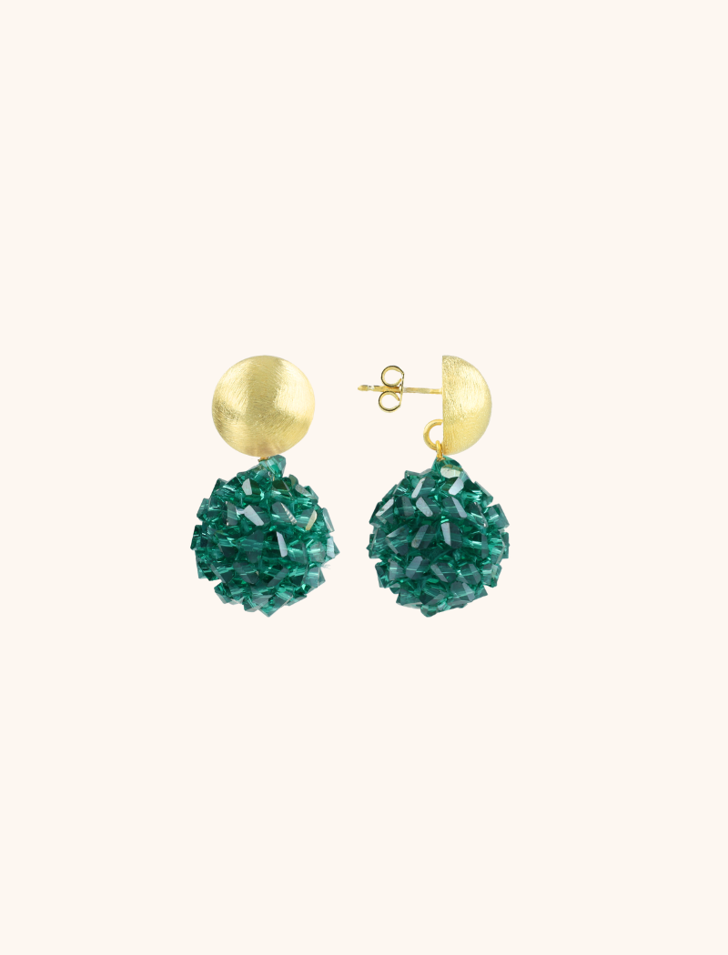 Emerald Earrings Globe S Rawlott-theme.productDescriptionPage.SEO.byTheBrand