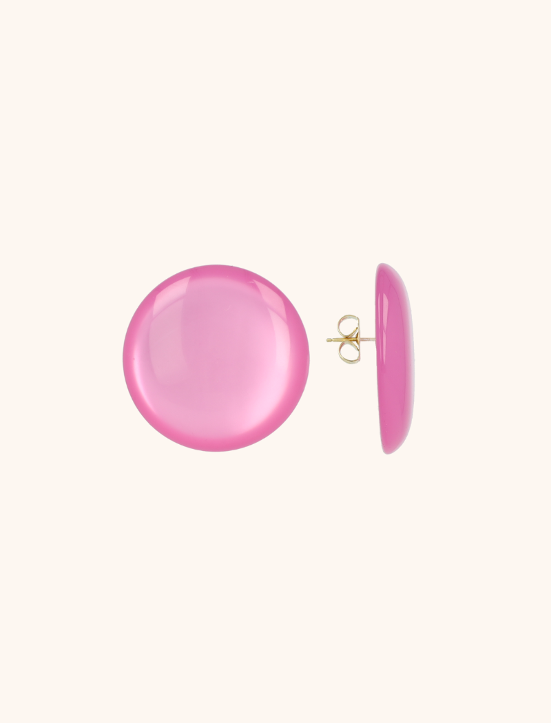 Fuchsia Oorbellen Dee Circle L