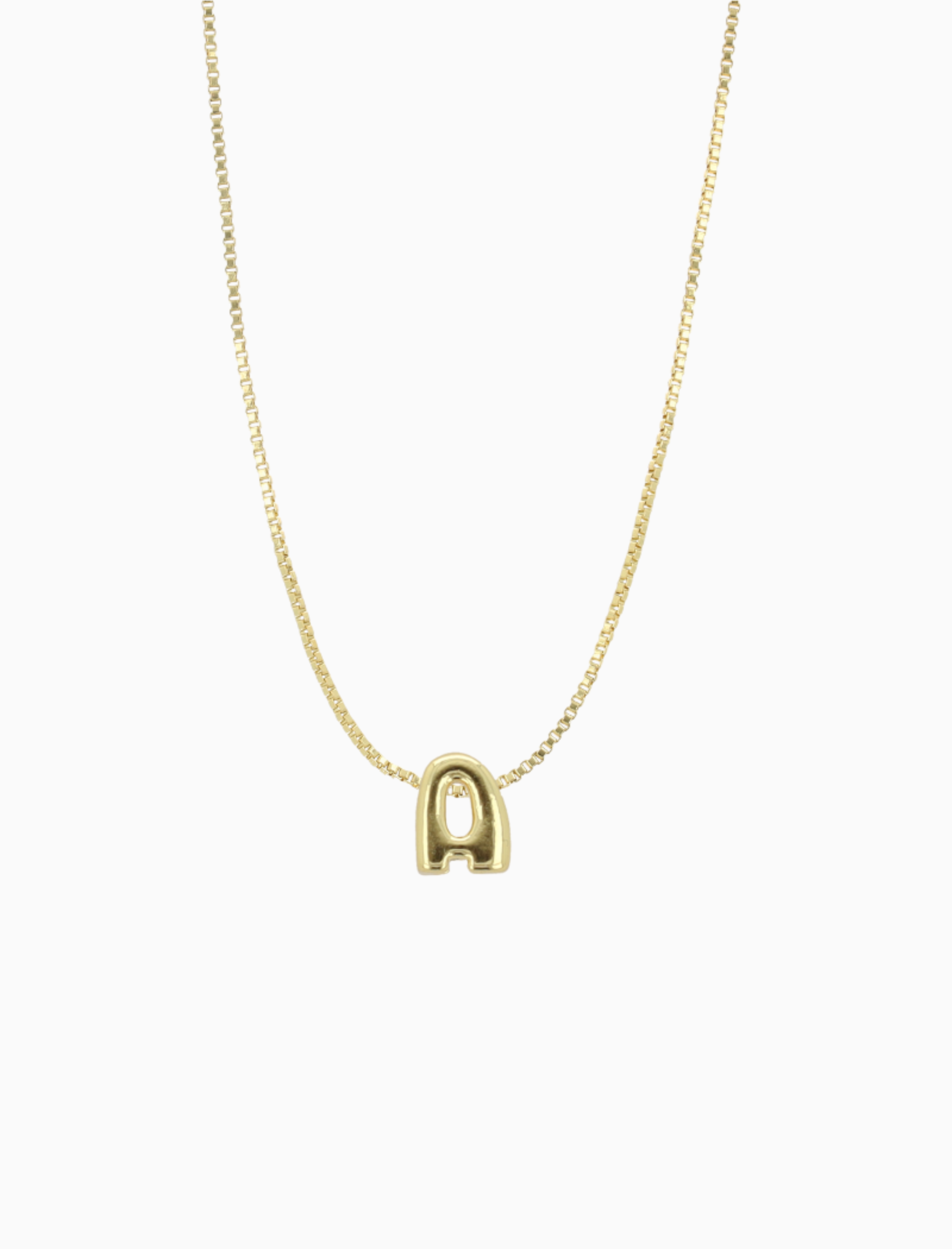 Pendant Mini Initials Gold