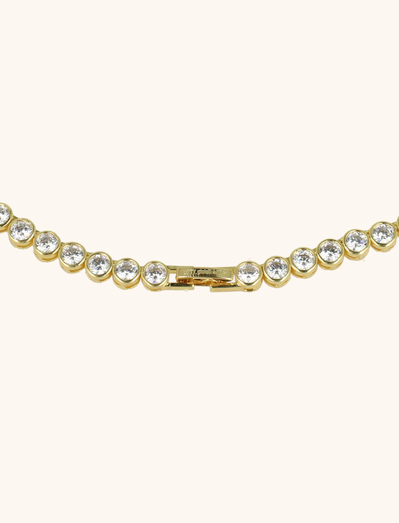 Goudkleurige Armband Framed Round Crystalslott-theme.productDescriptionPage.SEO.byTheBrand