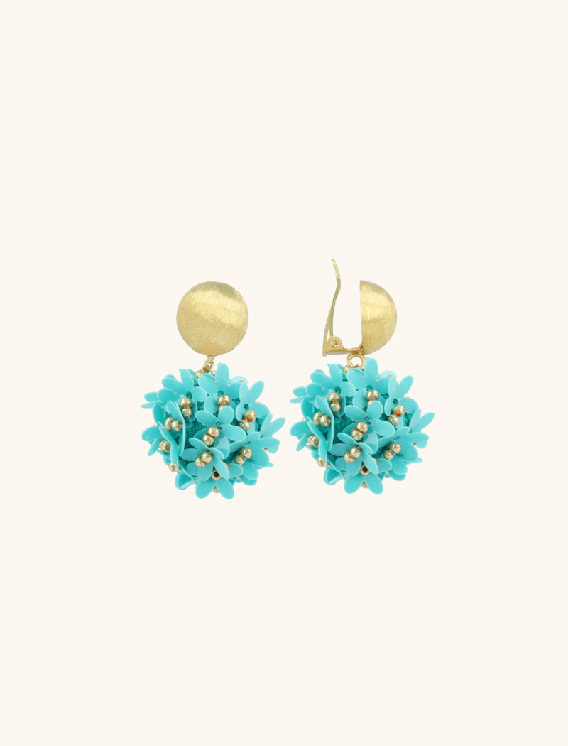 Blauwe oorbellen Daisy globe S cliplott-theme.productDescriptionPage.SEO.byTheBrand