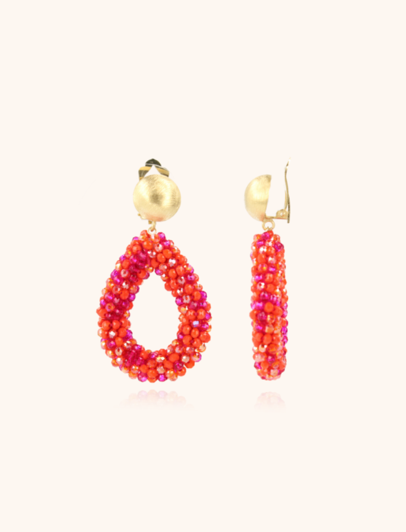 Mixed Fuchsia Oorbellen Clip Berry Druppel Llott-theme.productDescriptionPage.SEO.byTheBrand