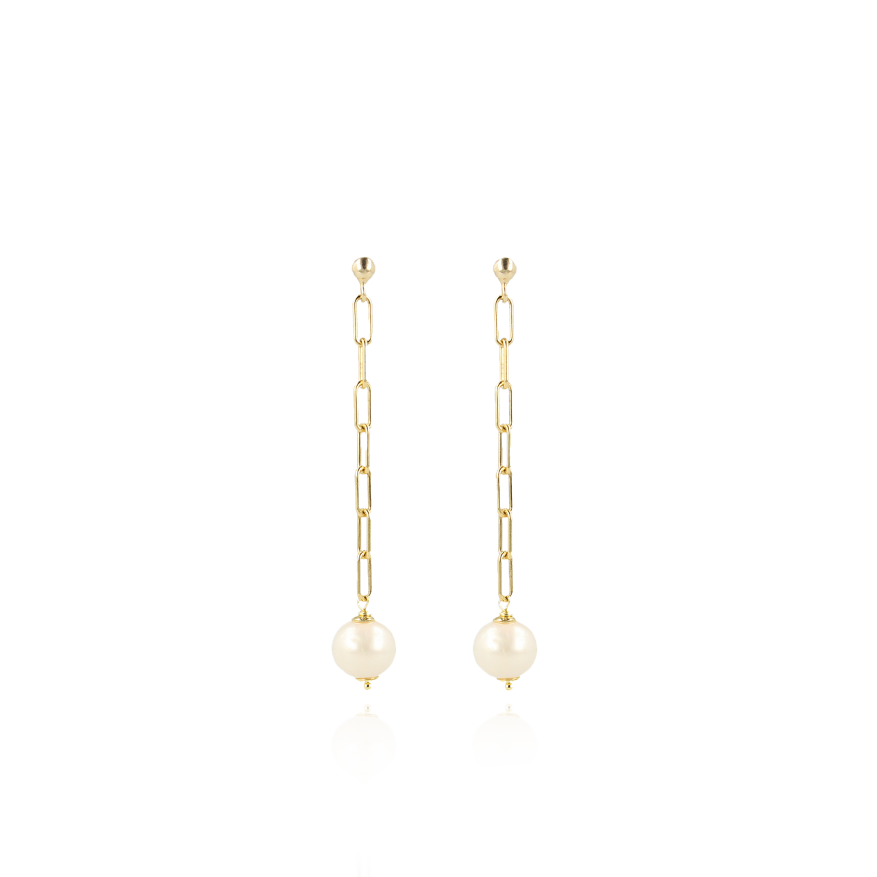 Locked forever XXS pearl earrings