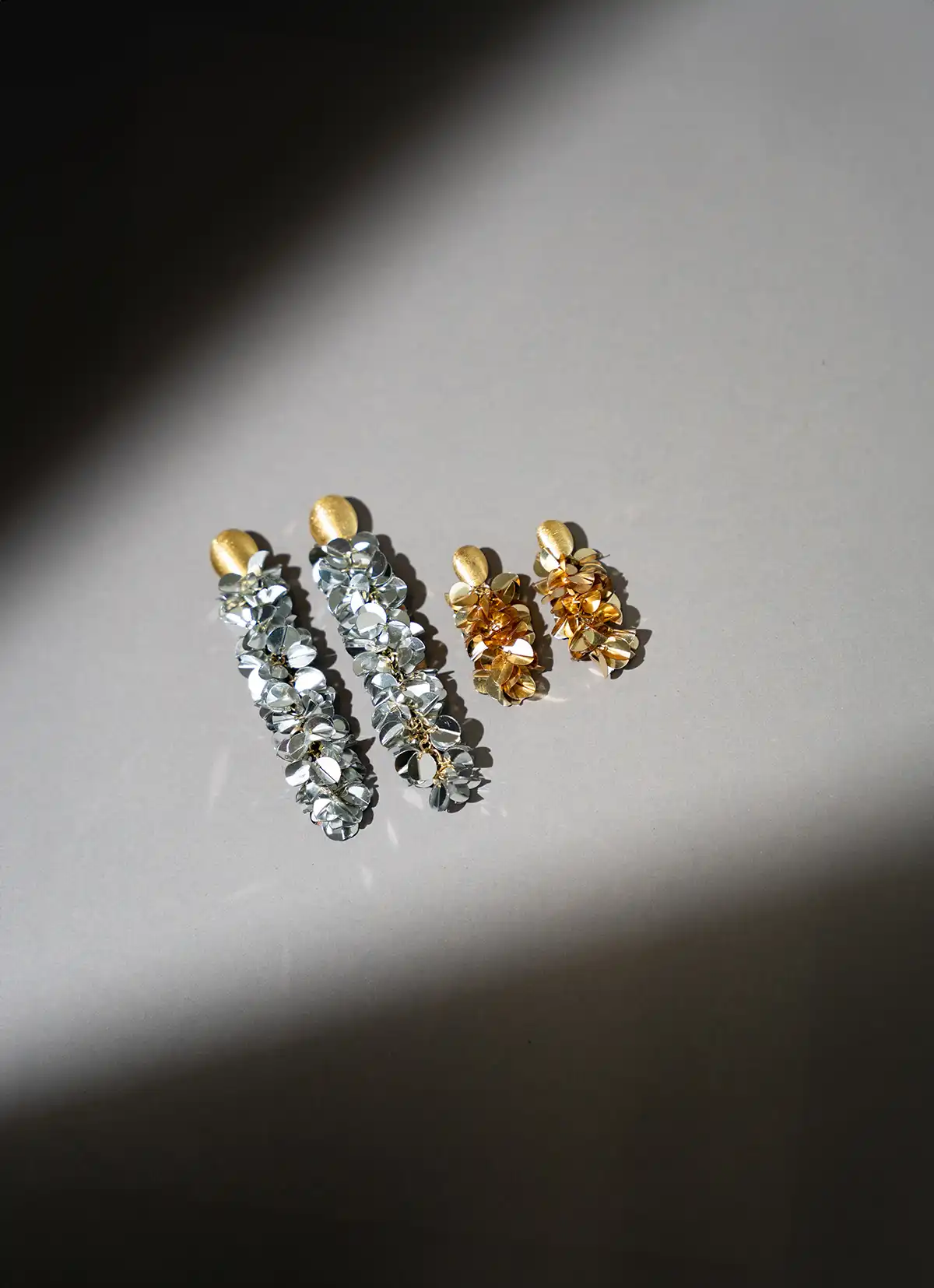 Gold Sequin Earrings Snake Mlott-theme.productDescriptionPage.SEO.byTheBrand