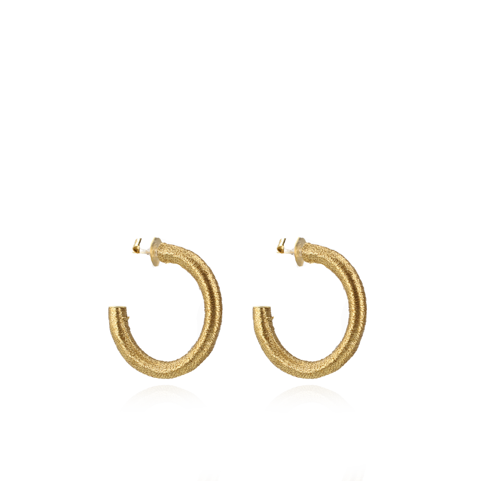 Gold-coloured Earrings Chloe Creole M