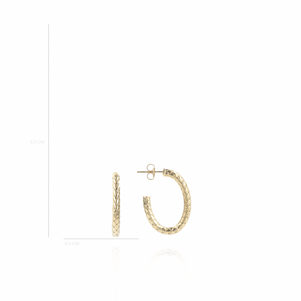 farbene Kobra-Creole, oval, S-Ohrringelott-theme.productDescriptionPage.SEO.byTheBrand