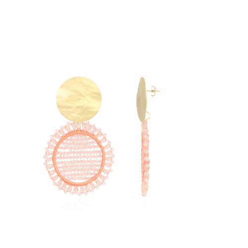 Licht Roze Oorbellen Fie Rondlott-theme.productDescriptionPage.SEO.byTheBrand