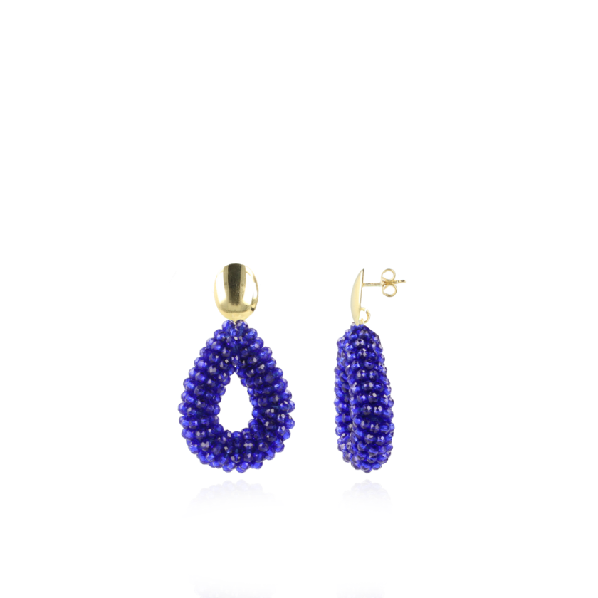 Koningsblauwe Oorbellen Berry Glassberry Druppel Slott-theme.productDescriptionPage.SEO.byTheBrand