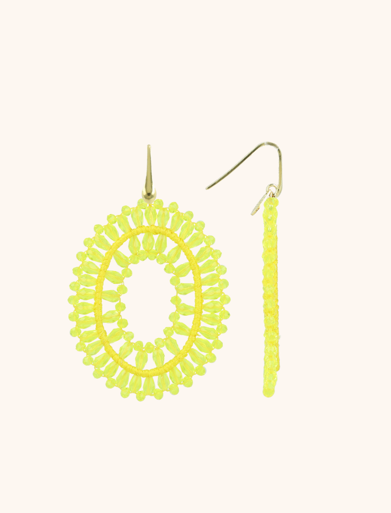 Lime oorbellen Noa ovaal Llott-theme.productDescriptionPage.SEO.byTheBrand