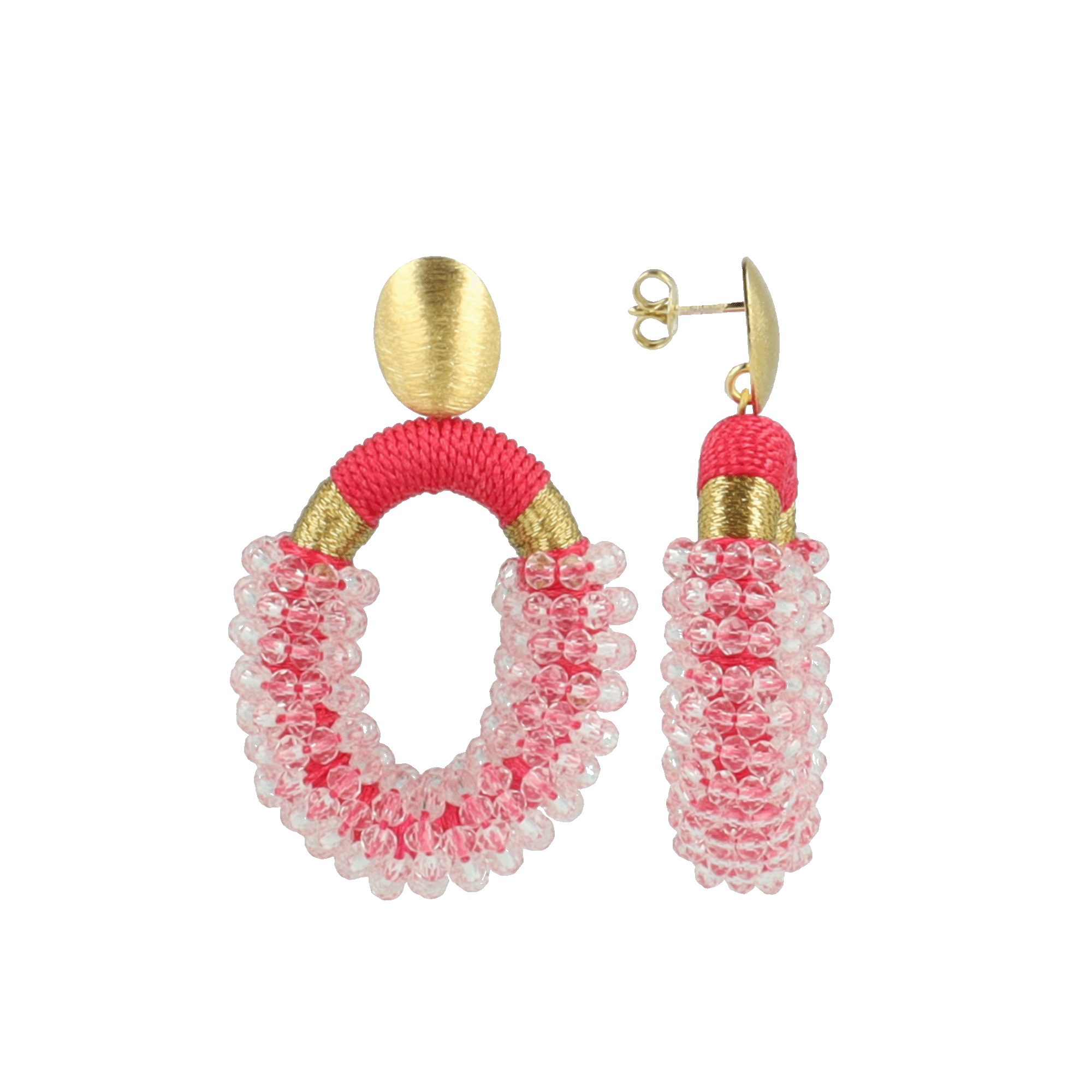 Roze Oorbellen Yara Oval Llott-theme.productDescriptionPage.SEO.byTheBrand