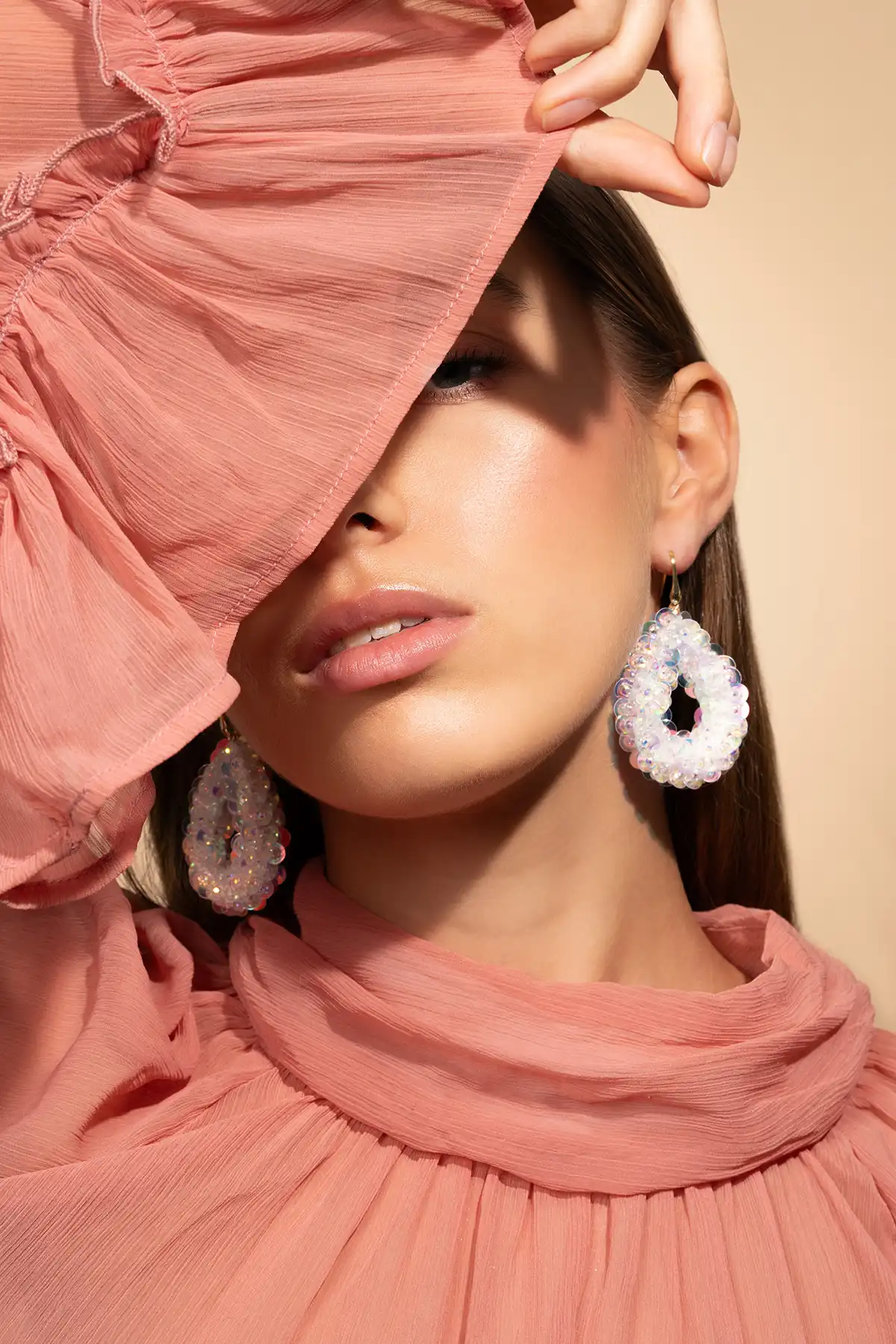 Holographic Earrings Fenna Sequin Drop  lott-theme.productDescriptionPage.SEO.byTheBrand