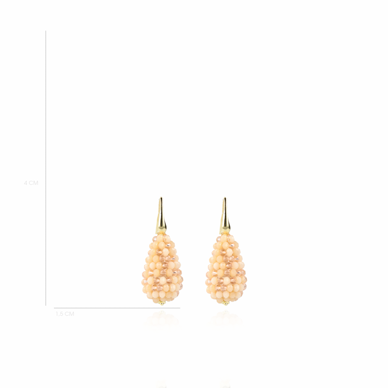 Mixed Perzik Oorbellen Amy Cone Slott-theme.productDescriptionPage.SEO.byTheBrand